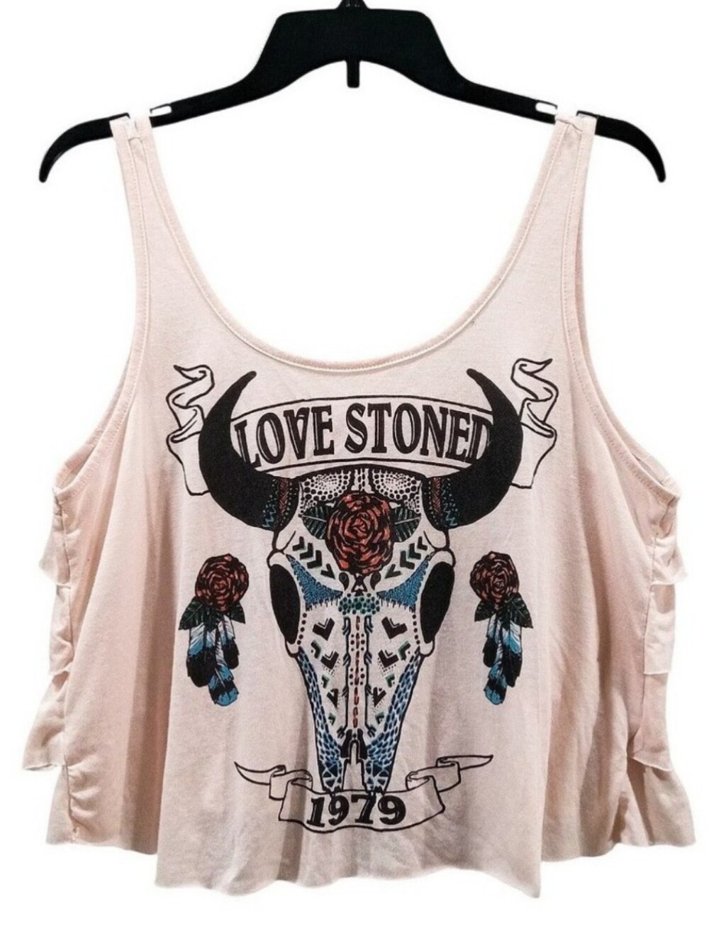 Love Stoned Blush Pink Tank Top